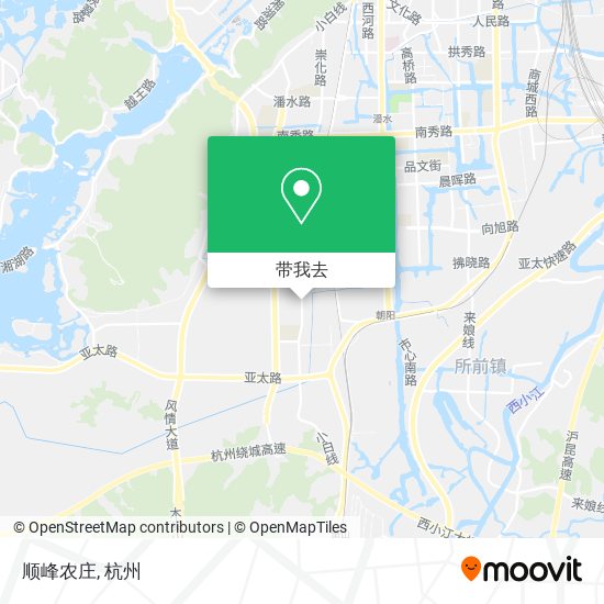 顺峰农庄地图