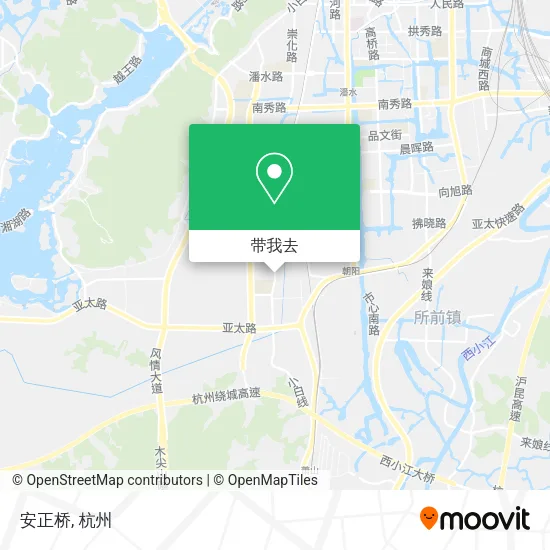 安正桥地图