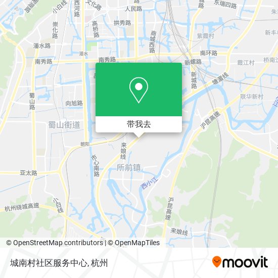 城南村社区服务中心地图