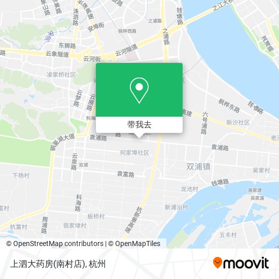 上泗大药房(南村店)地图
