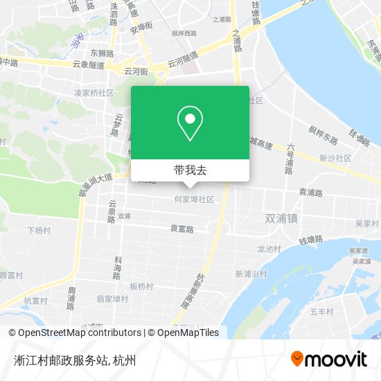 淅江村邮政服务站地图