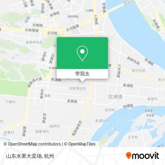 山东水果大卖场地图