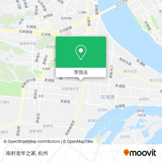 南村老年之家地图