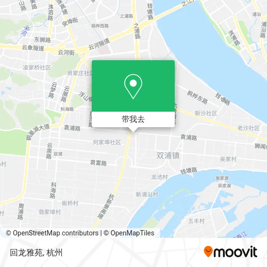 回龙雅苑地图