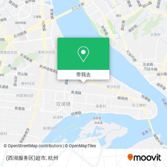 (西湖服务区)超市地图