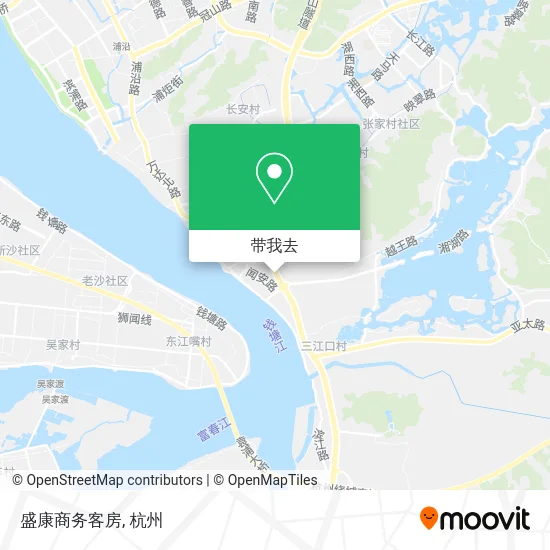 盛康商务客房地图
