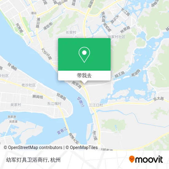 幼军灯具卫浴商行地图