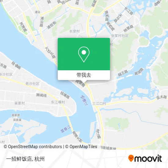 一招鲜饭店地图