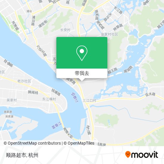 顺路超市地图