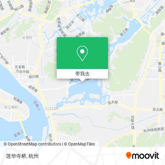 莲华寺桥地图