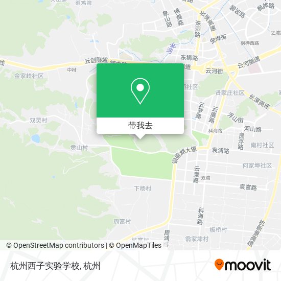 杭州西子实验学校地图