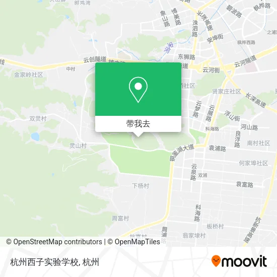 杭州西子实验学校地图