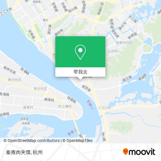 秦雍肉夹馍地图
