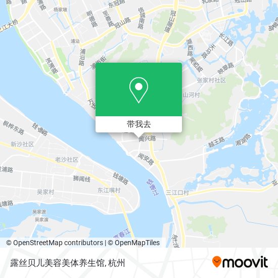 露丝贝儿美容美体养生馆地图