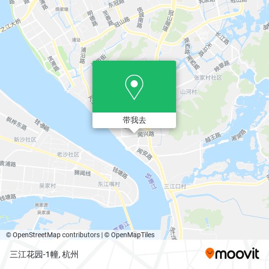 三江花园-1幢地图