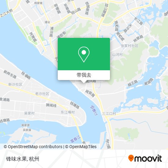 锋味水果地图