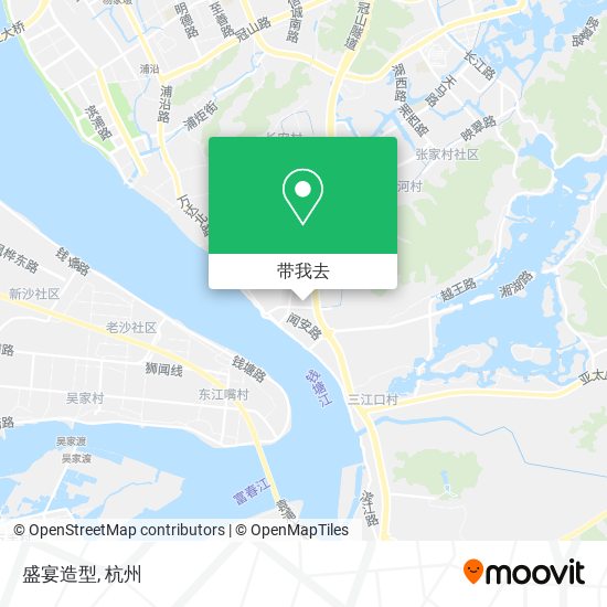 盛宴造型地图