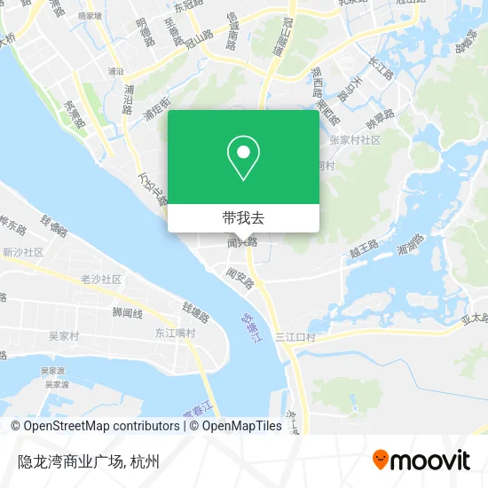 隐龙湾商业广场地图
