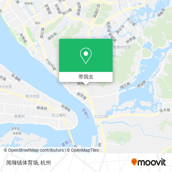 闻堰镇体育场地图