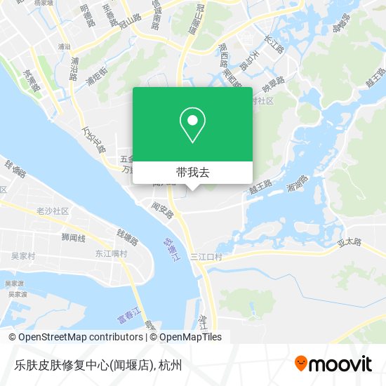 乐肤皮肤修复中心(闻堰店)地图