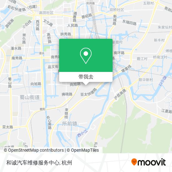 和诚汽车维修服务中心地图