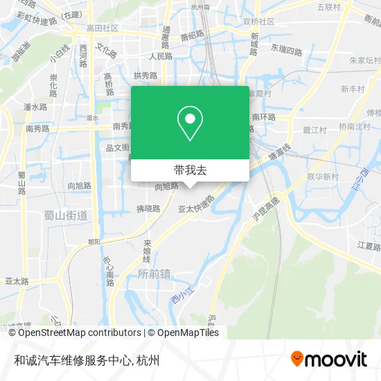 和诚汽车维修服务中心地图