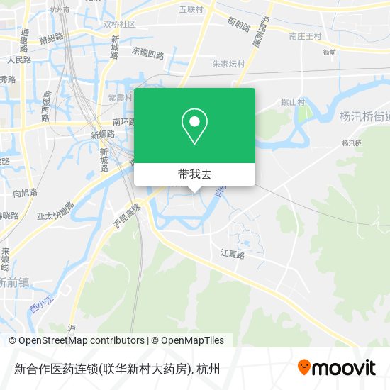 新合作医药连锁(联华新村大药房)地图