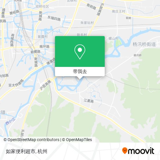 如家便利超市地图