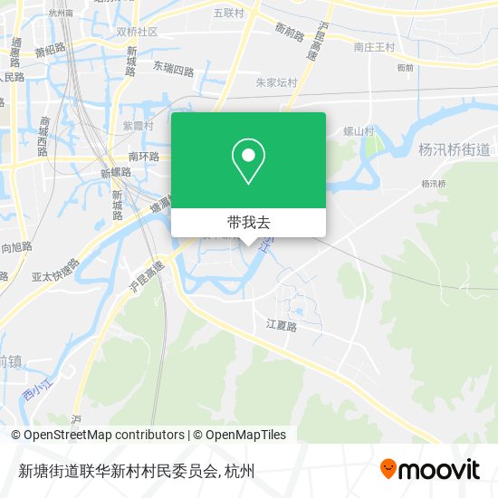 新塘街道联华新村村民委员会地图