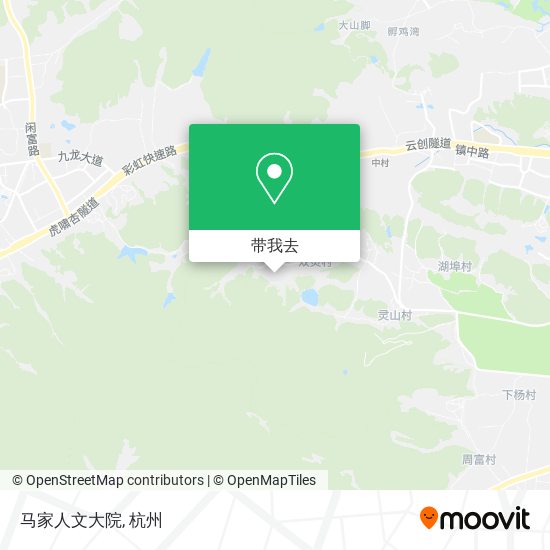 马家人文大院地图