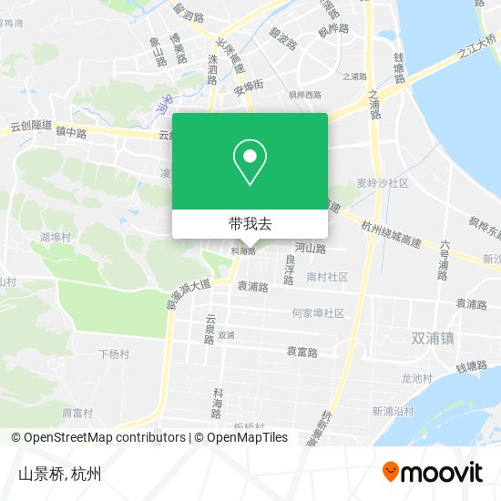 山景桥地图