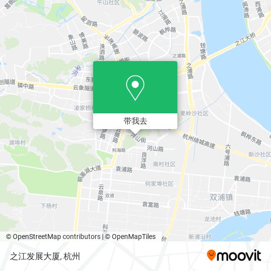 之江发展大厦地图