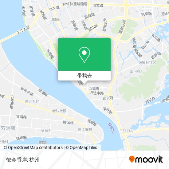 郁金香岸地图