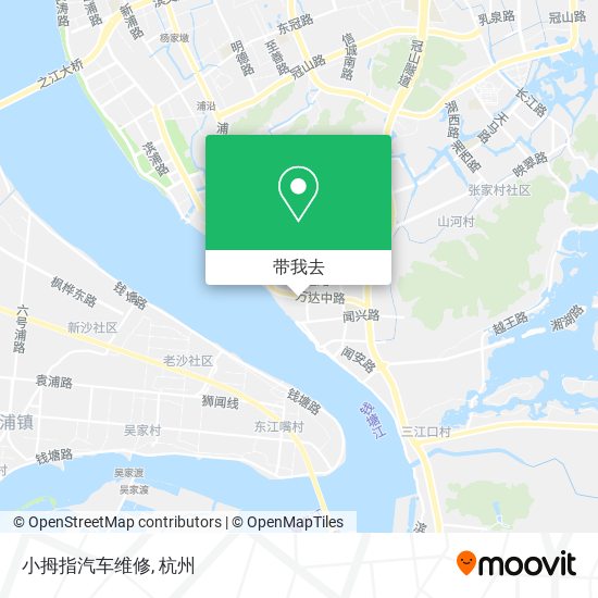 小拇指汽车维修地图