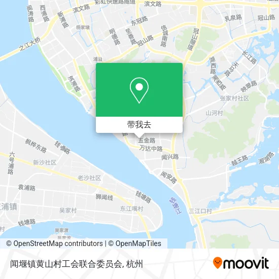 闻堰镇黄山村工会联合委员会地图