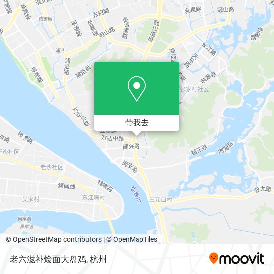 老六滋补烩面大盘鸡地图
