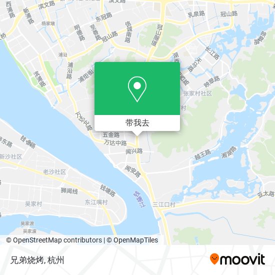 兄弟烧烤地图