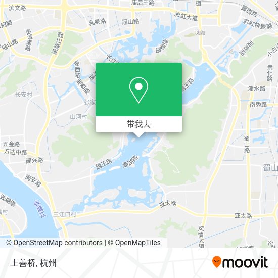 上善桥地图