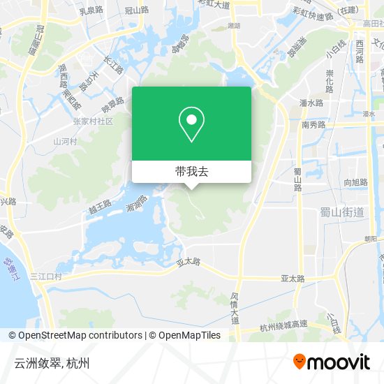 云洲敛翠地图