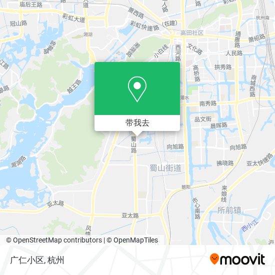 广仁小区地图