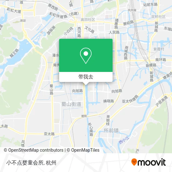 小不点婴童会所地图