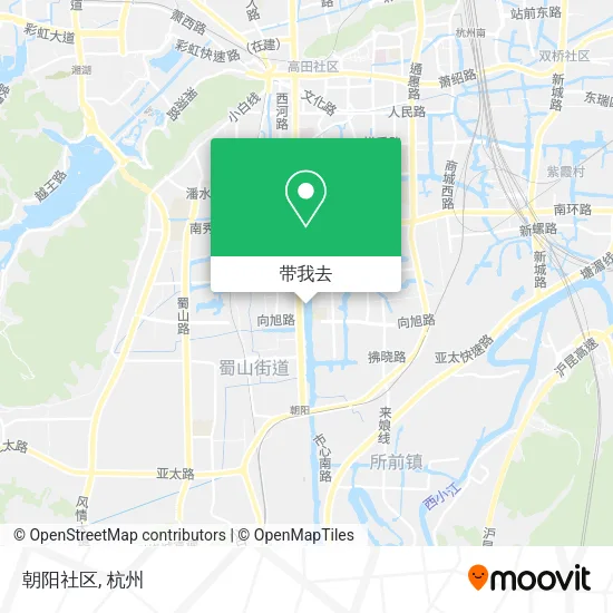 朝阳社区地图