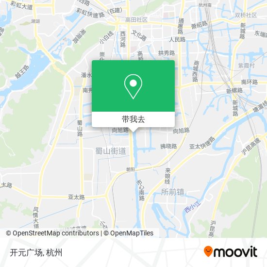 开元广场地图