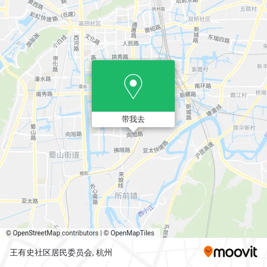 王有史社区居民委员会地图