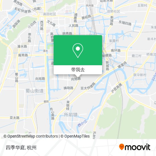 四季华庭地图