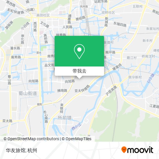 华友旅馆地图
