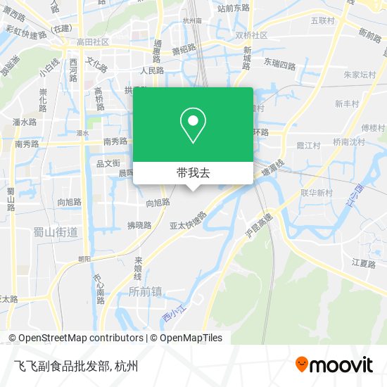 飞飞副食品批发部地图