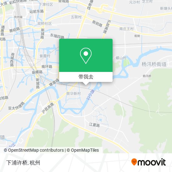 下浦许桥地图