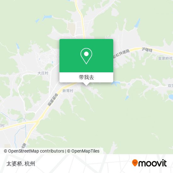 太婆桥地图