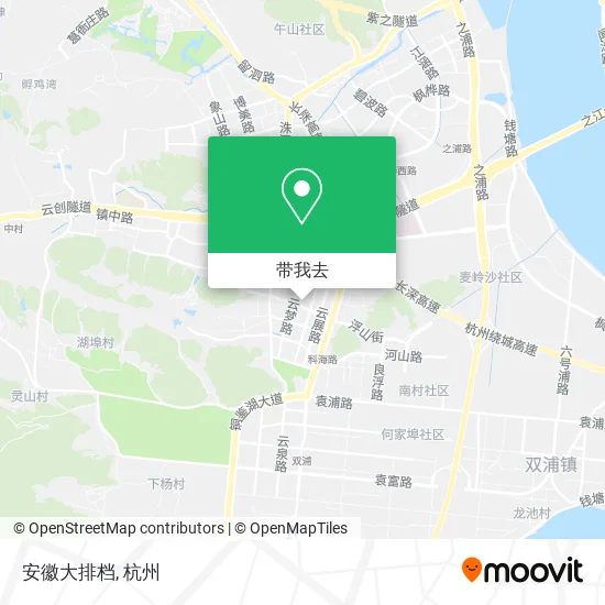 安徽大排档地图